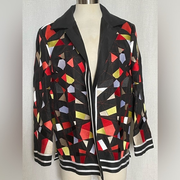 Linda Allard Ellen Tracy linen jacket - Picture 1 of 9